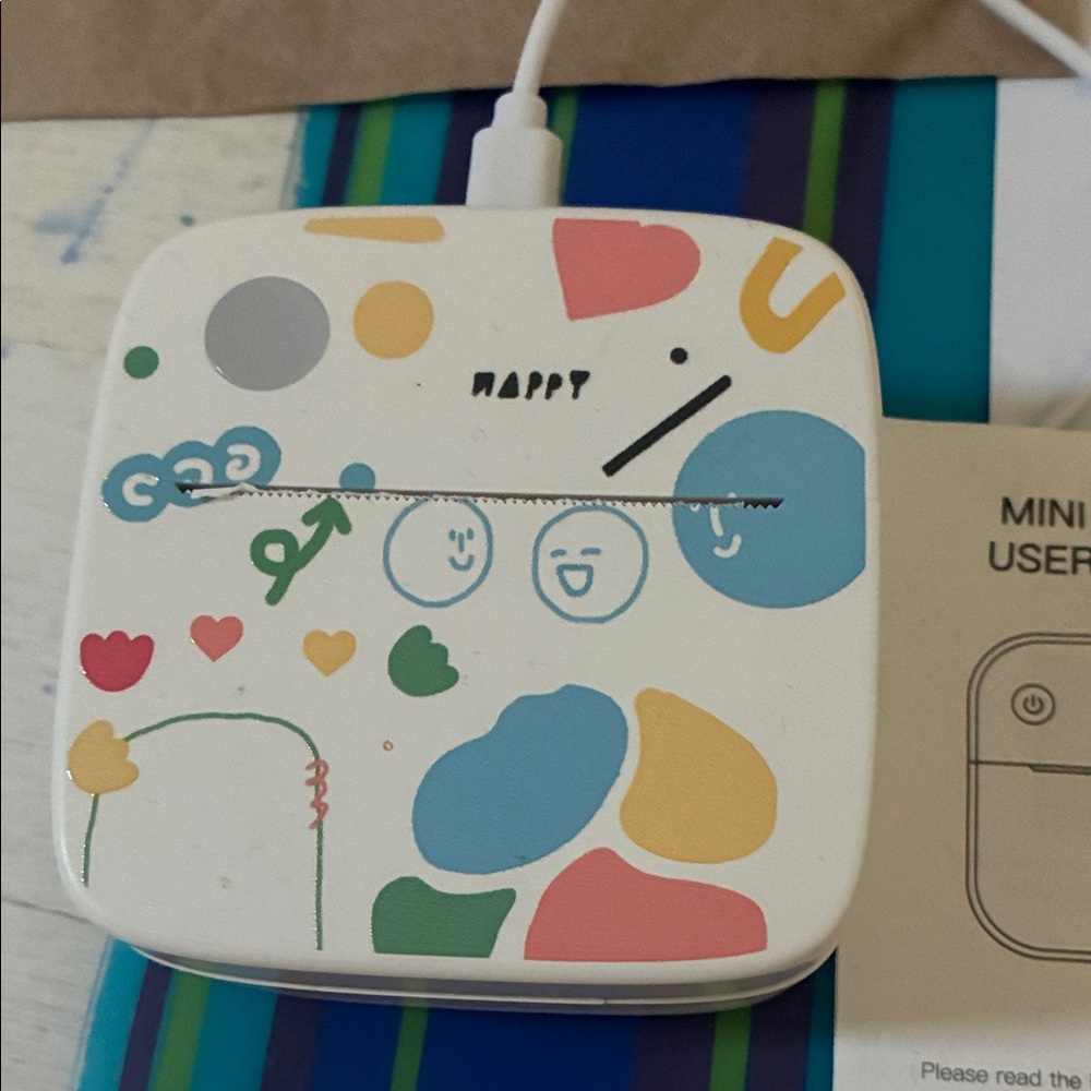 Colorful Mini Photo Printer